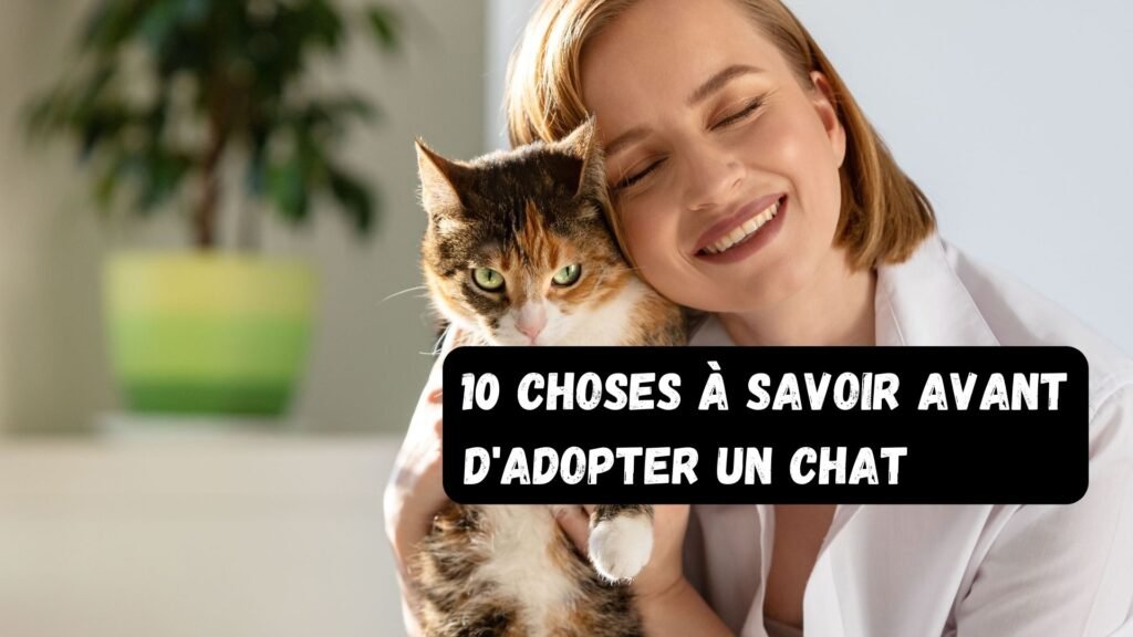 10 choses à savoir avant d'adopter un chat