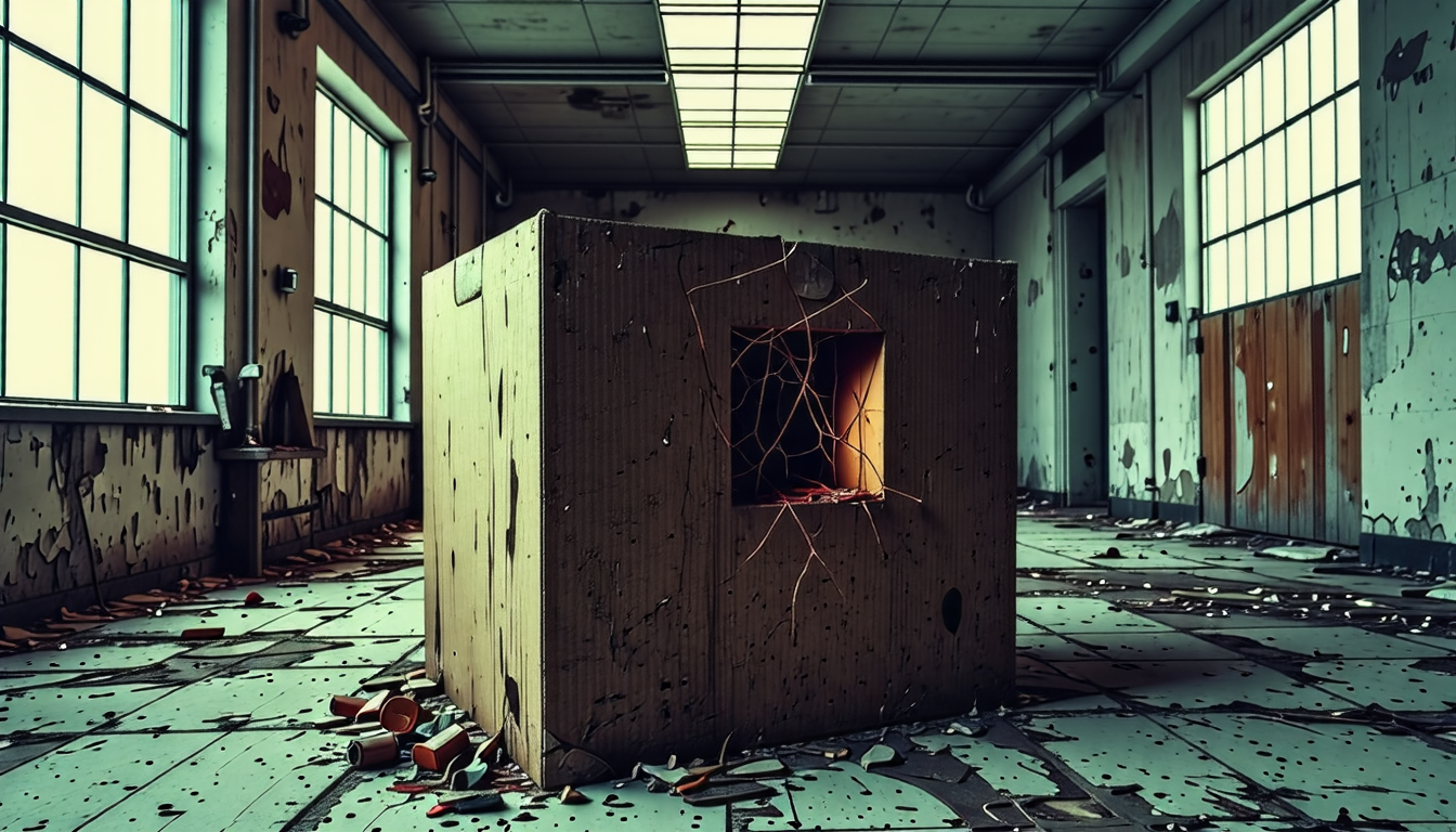 découvrez le secret choquant révélé dans cette vidéo : que cachait cette mystérieuse boîte abandonnée dans l'immeuble ?