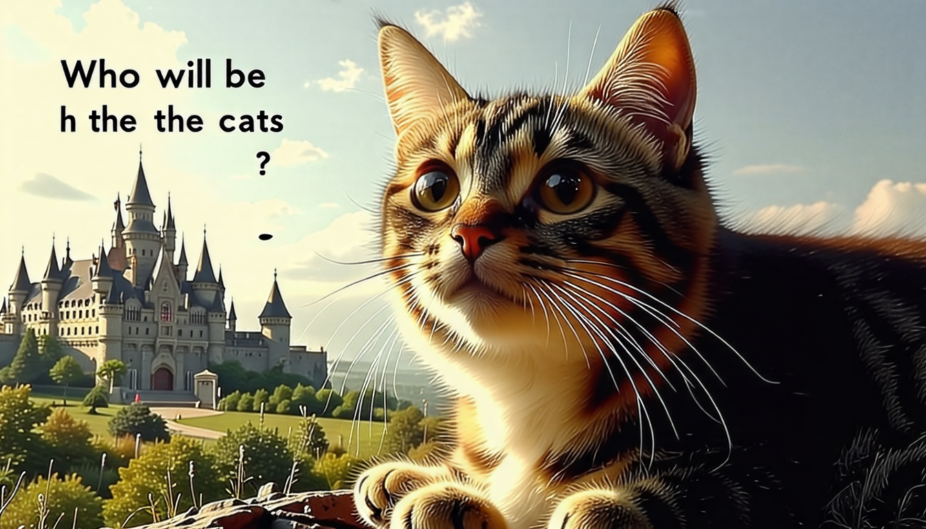découvrez qui sera élu prochain président des chats du cœur dans cette aventure captivante pour sauver le château !