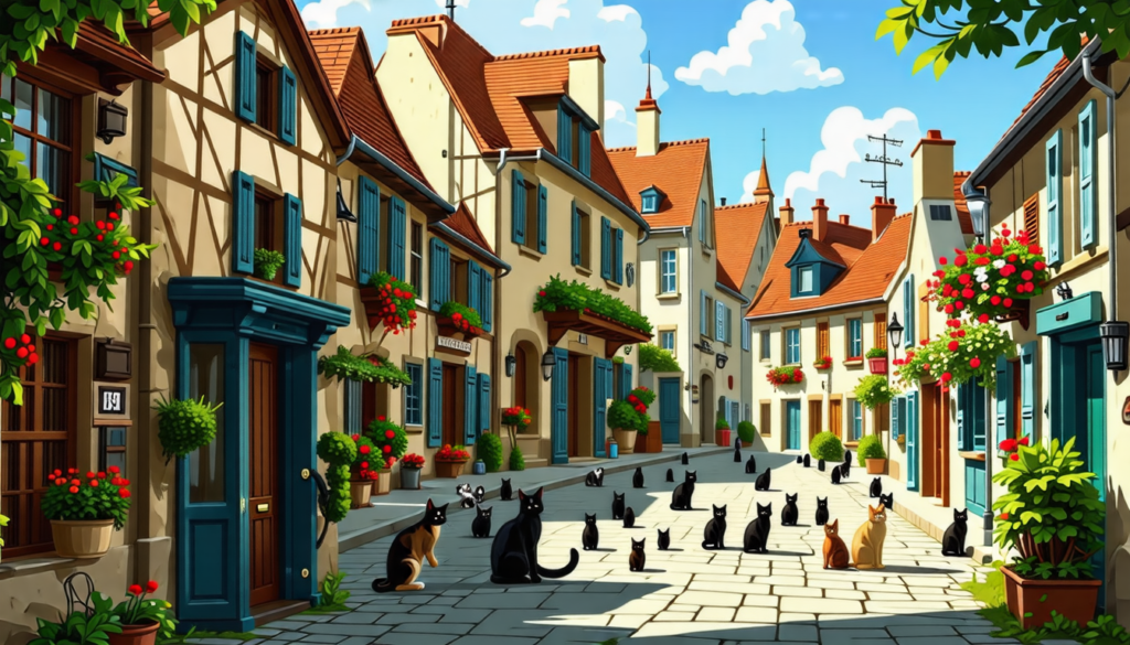 découvrez comment cette petite ville française a trouvé une solution innovante au problème des chats errants avec une seule convention.