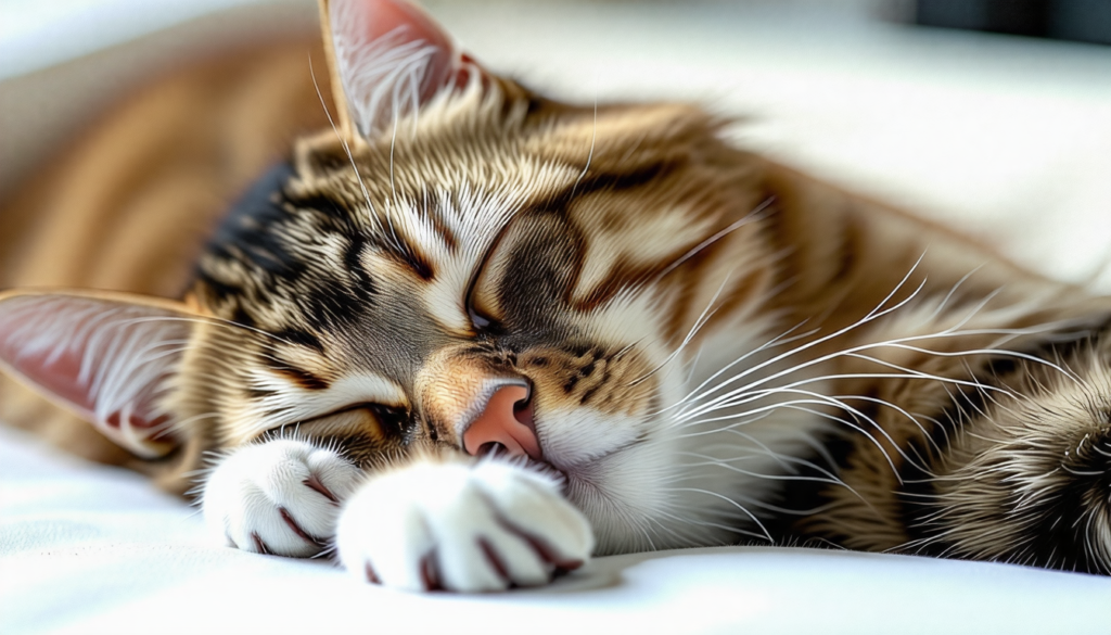 découvrez les secrets bien gardés de la sieste féline et comprenez enfin pourquoi les chats passent autant de temps à dormir !