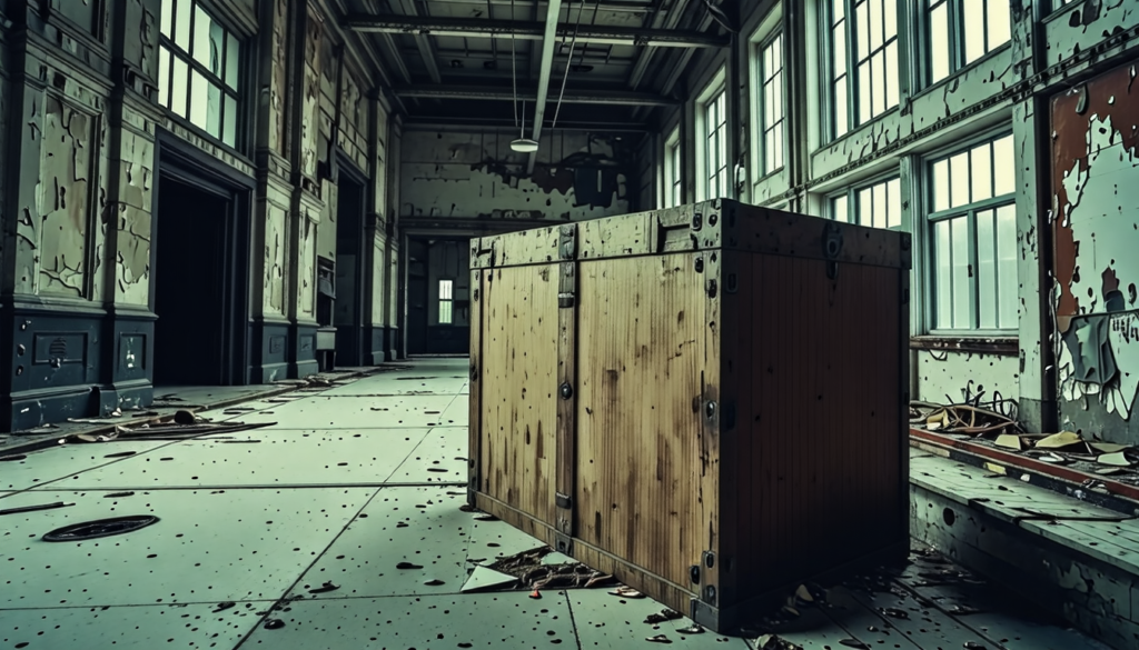 découvrez le secret choquant révélé dans cette vidéo qui nous plonge dans l'enquête sur une mystérieuse boîte abandonnée dans un immeuble.