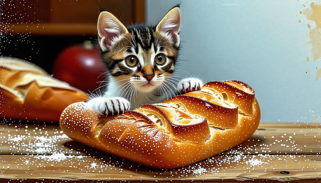 découvrez la générosité sans limites d'un boulanger bienveillant en offrant une baguette gratuite à votre chaton ! une attention touchante pour votre compagnon félin.