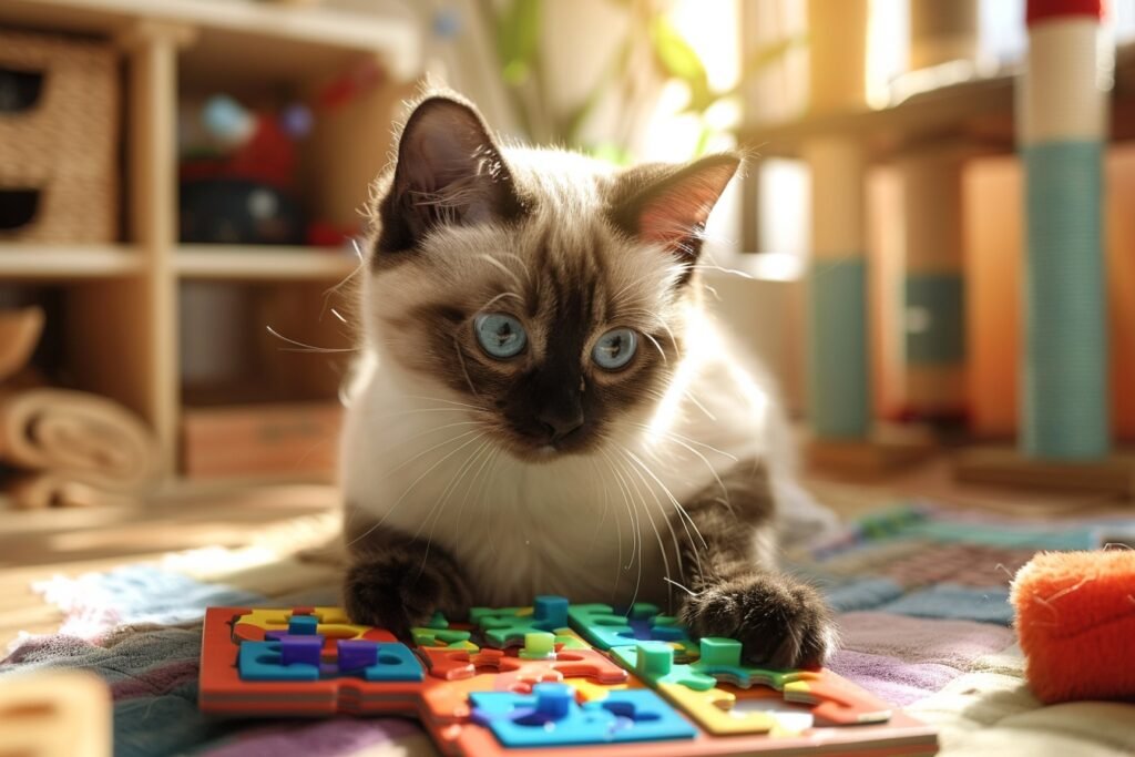Les bienfaits des jeux d’intelligence pour chats
