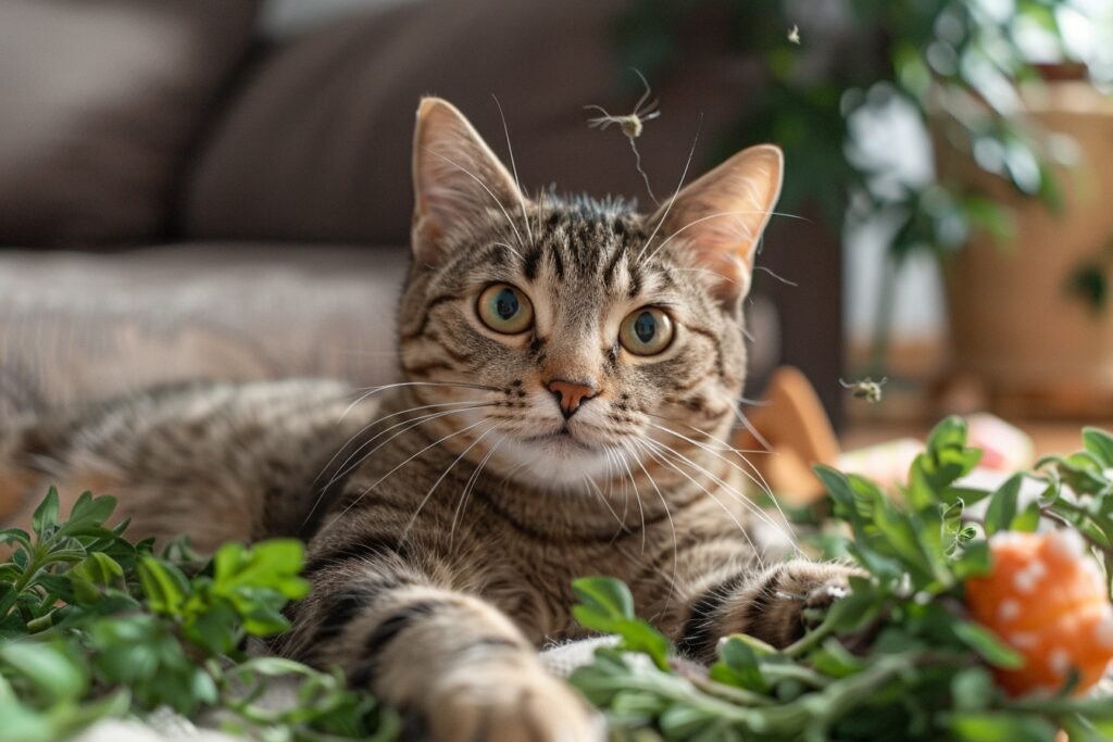 Les bienfaits du catnip : Plus qu’un simple plaisir pour chats