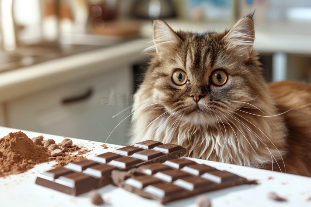 Les dangers du chocolat pour les chats : Ce qu’il faut savoir