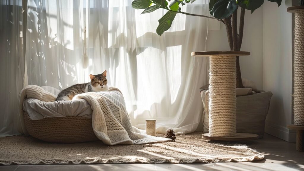 Créer un environnement stimulant pour chats d'appartement