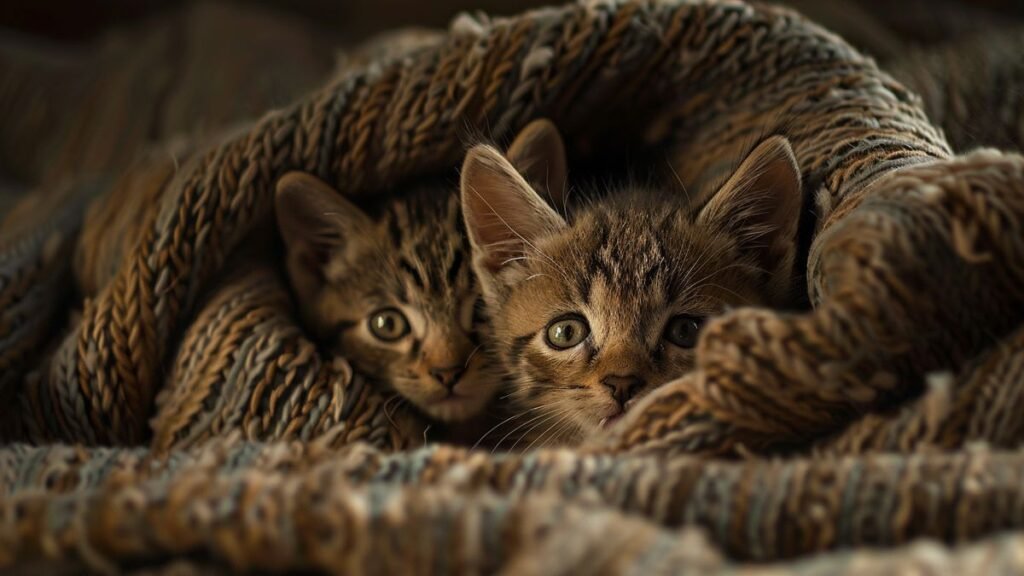 Découvrez comment ces héros sauvent quatre chatons sauvages issus d'une espèce rare au Royaume-Uni !