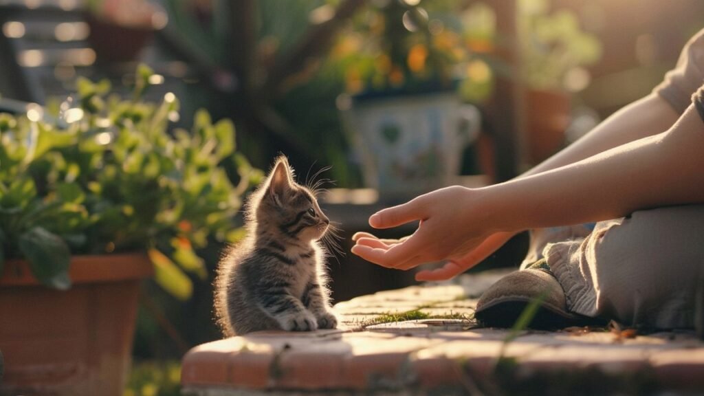 Découvrez la surprenante transformation de cette boule de poils apeurée trouvée sur une terrasse : Vous ne croirez pas ce qui s'est passé !