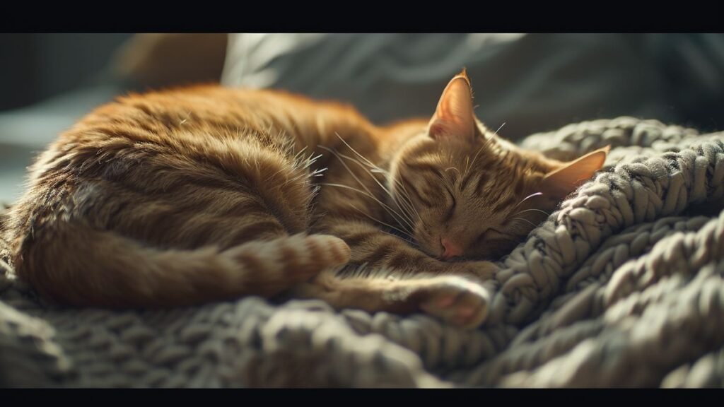 Le chat Honeybear : Douceur et calme en peluche