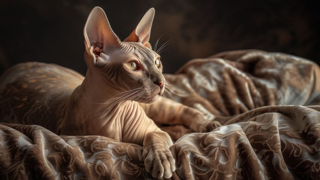 Le chat Peterbald : Élégance sphynx avec une touche russe