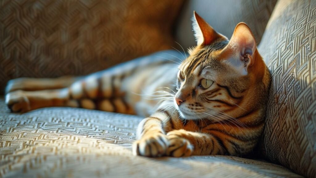 Le dynamique chat Toyger : Un tigre miniature dans votre salon