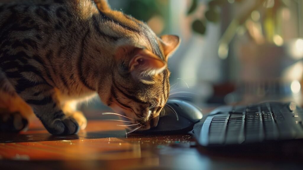 Les chats et la technologie : Comment ils interagissent